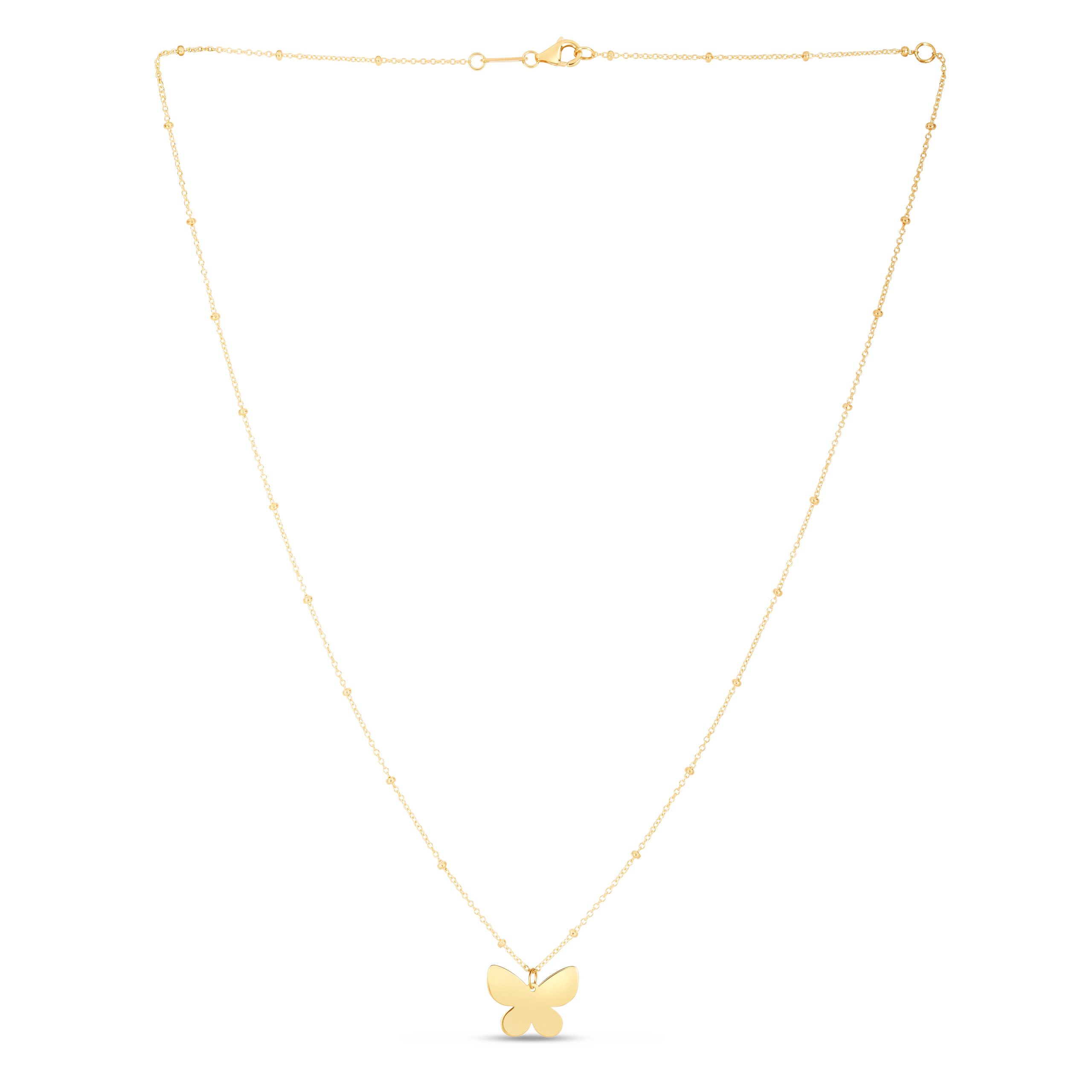14K Pápillon Butterfly Necklace