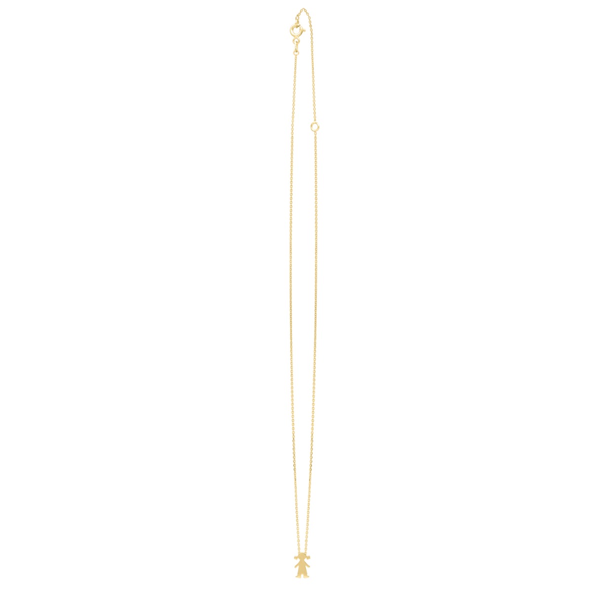 14K Girl Necklace