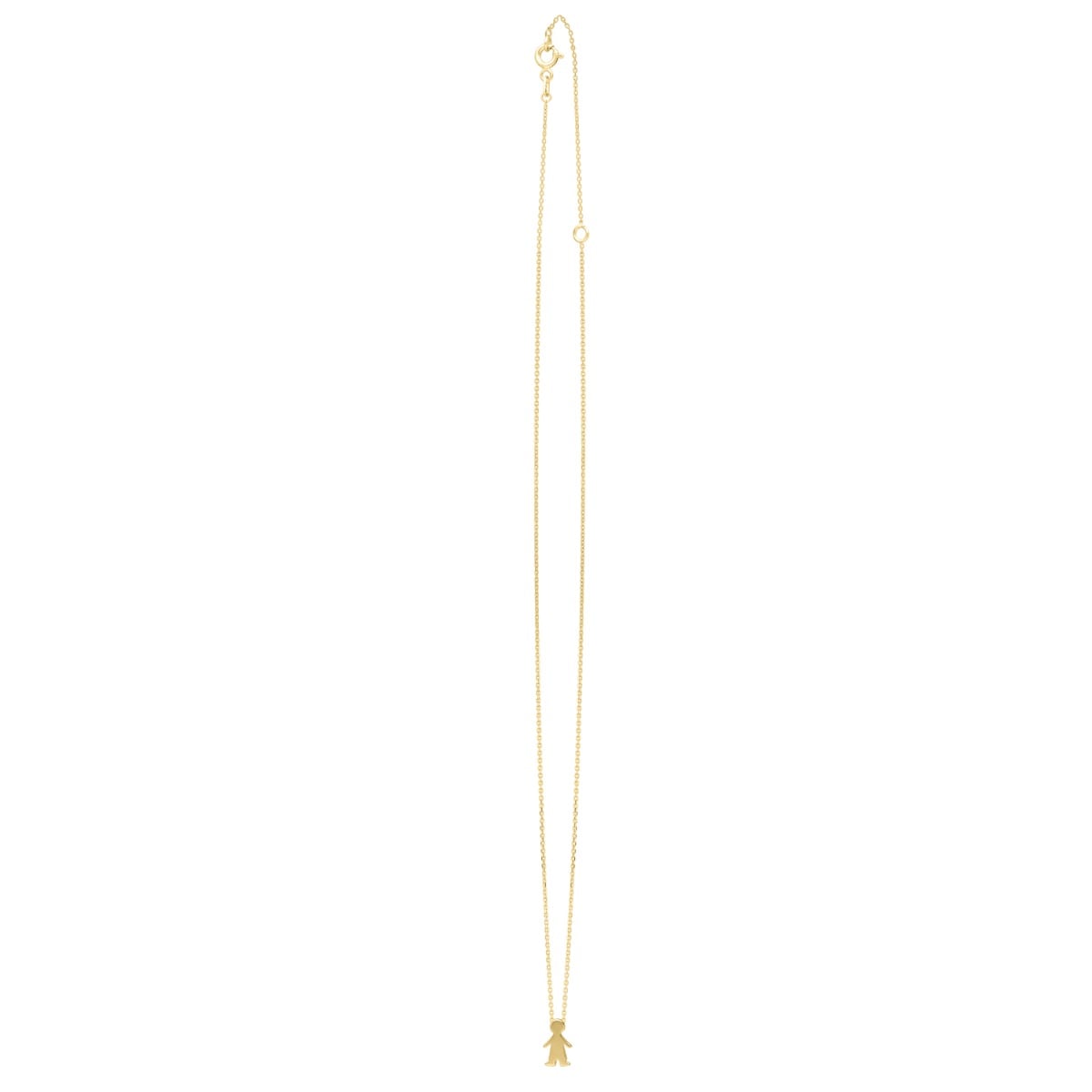 14K Boy Necklace