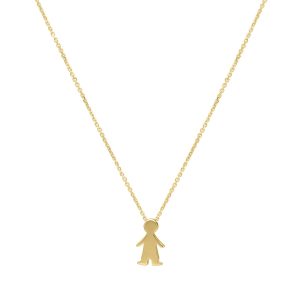14K Boy Necklace