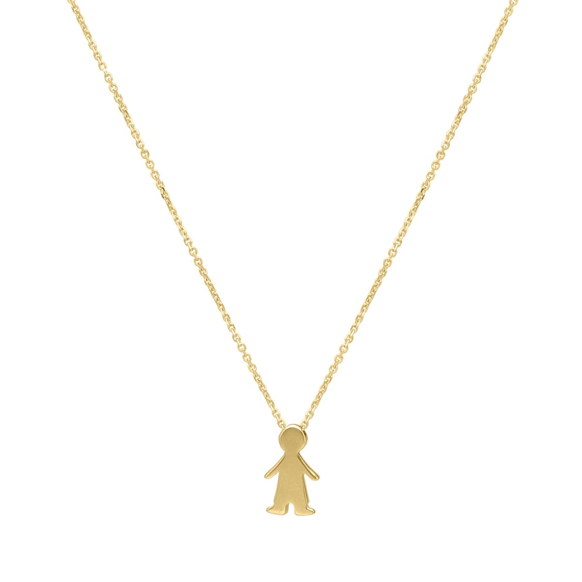 14K Boy Necklace