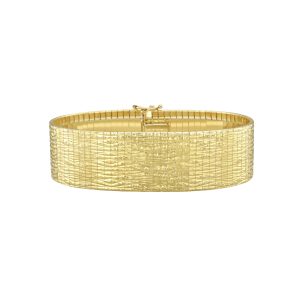 14K Bold Glacier Bracelet