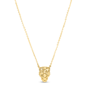 14K Gold Panther Necklace