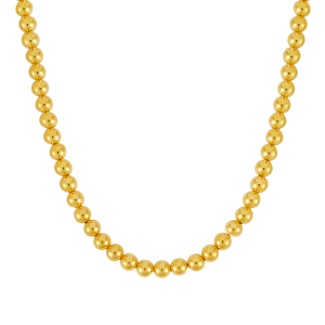 14K Gold 8mm Bead Chain