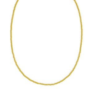 14K 2.3mm Bead Chain Necklace