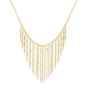 14K Fringe Necklace