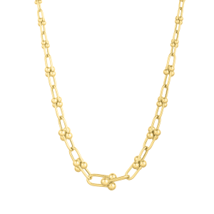 14K Graduated Jax Link Necklace