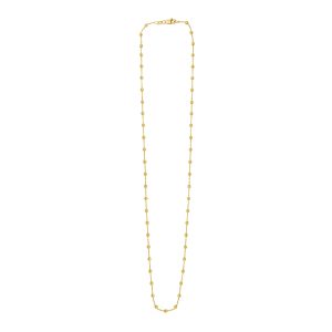 14K Layering Saturn Bead Necklace