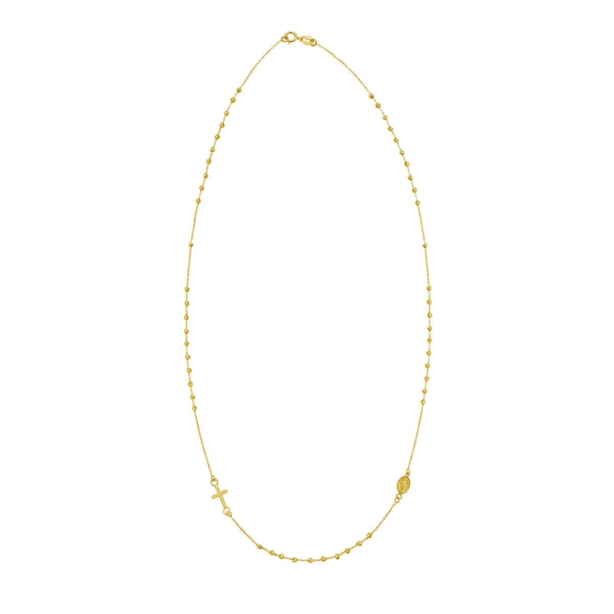 14K Rosary Necklace