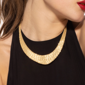 14K Cleopatra Necklace