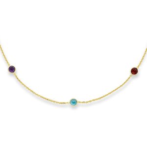 14K Gold Semi-Precious Bracelet