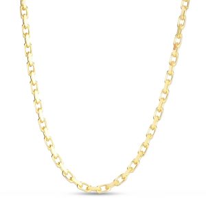 14K Gold 20" 3.6mm French Cable Chain
