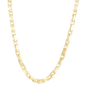 14K Gold 8.25" 4.8mm French Cable Chain