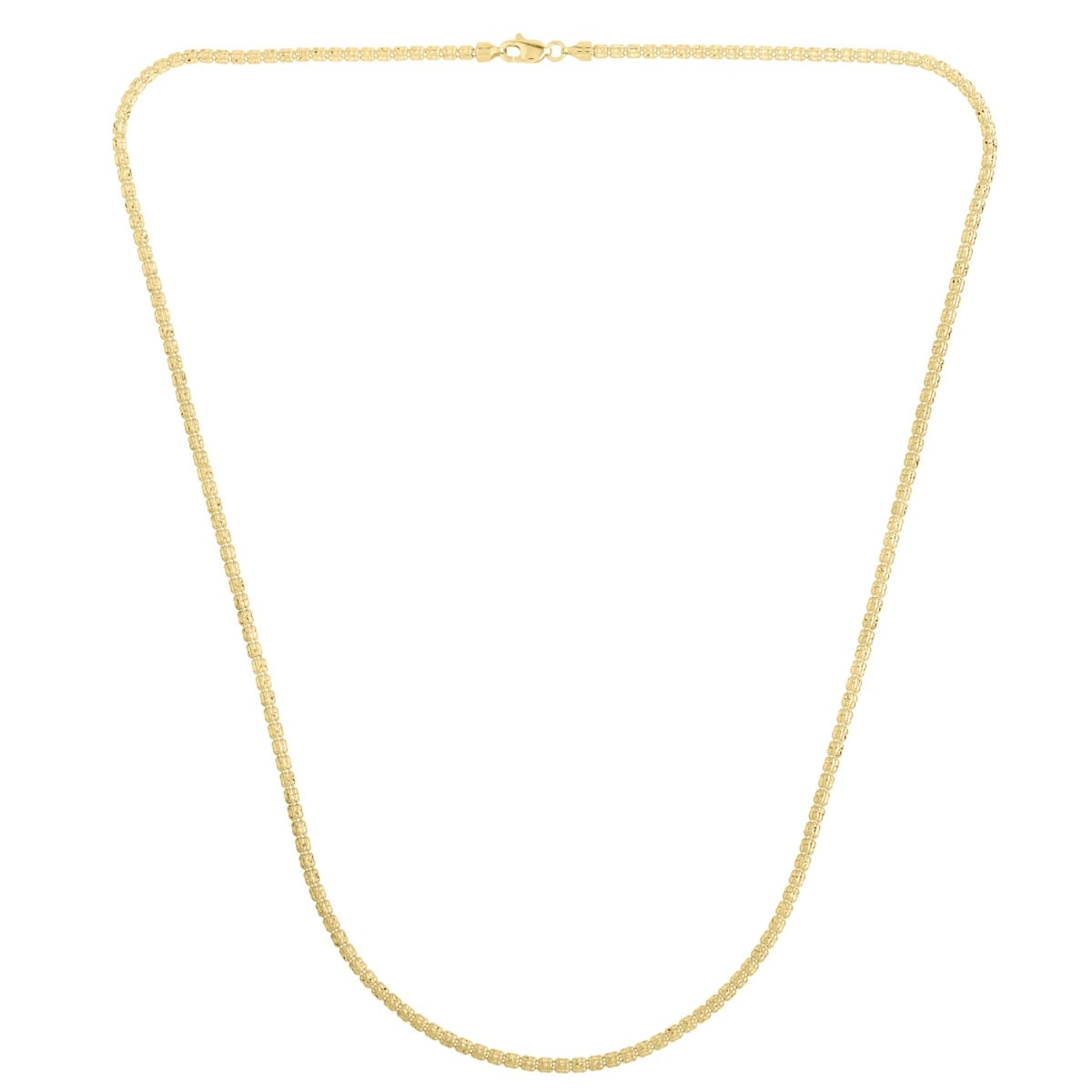 14K 2.74mm Fancy Ice Chain