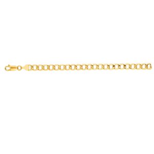14K Gold 24" 6.2mm Lite Curb Chain
