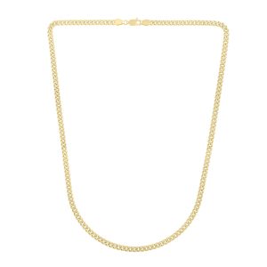 14K Gold 3.65mm Light Gourmette Chain