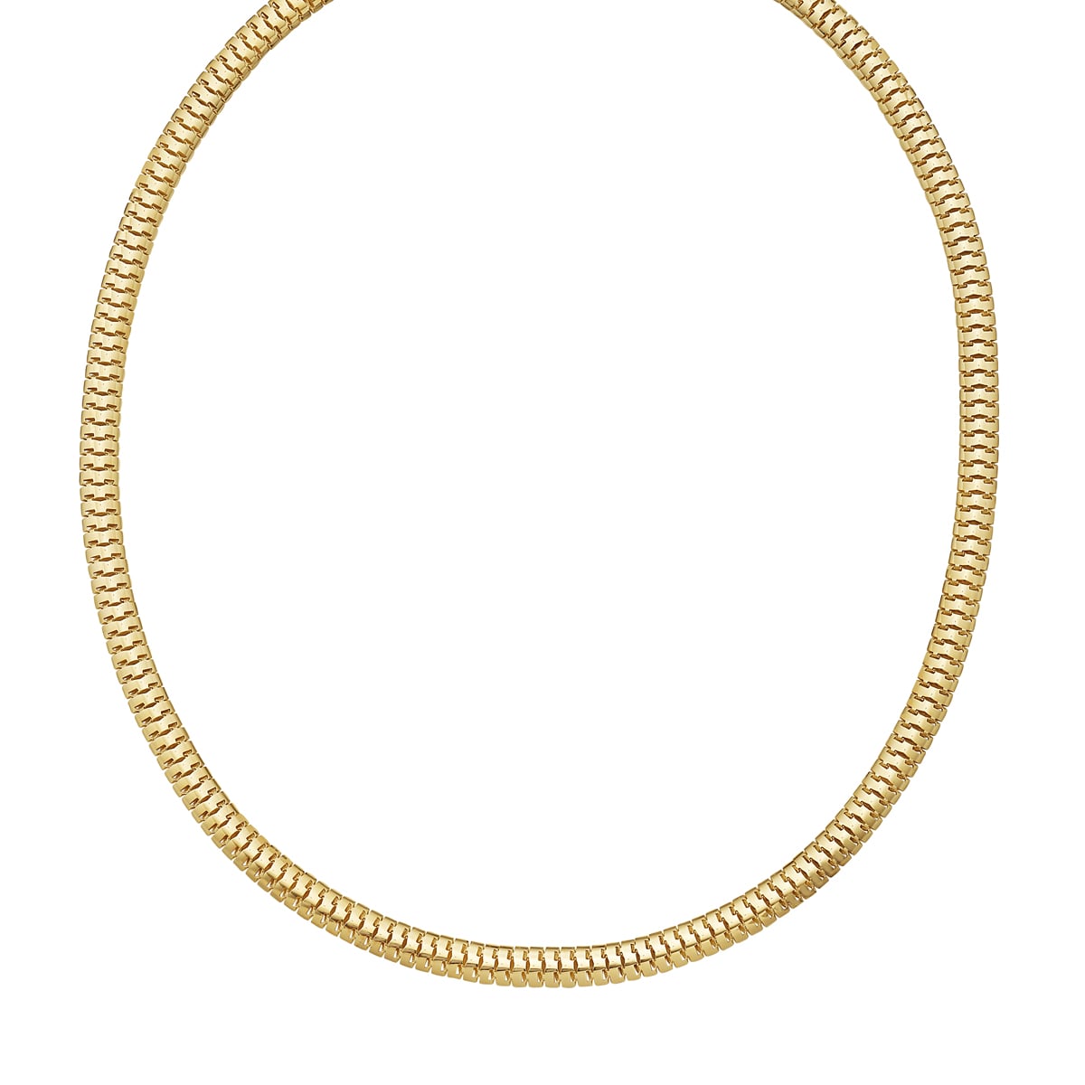14K 5.7mm Lite Oval Snake Chain