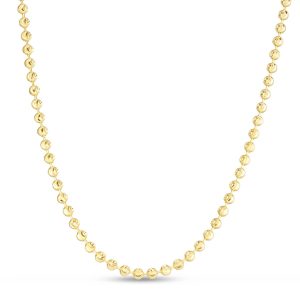 14K 3mm Moon Chain