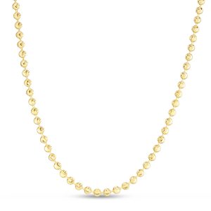 14K 3mm Moon Chain