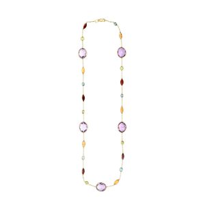 14K Gold Semi-Precious Necklace