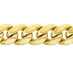 14K Gold 20" 3.2mm Miami Cuban Chain