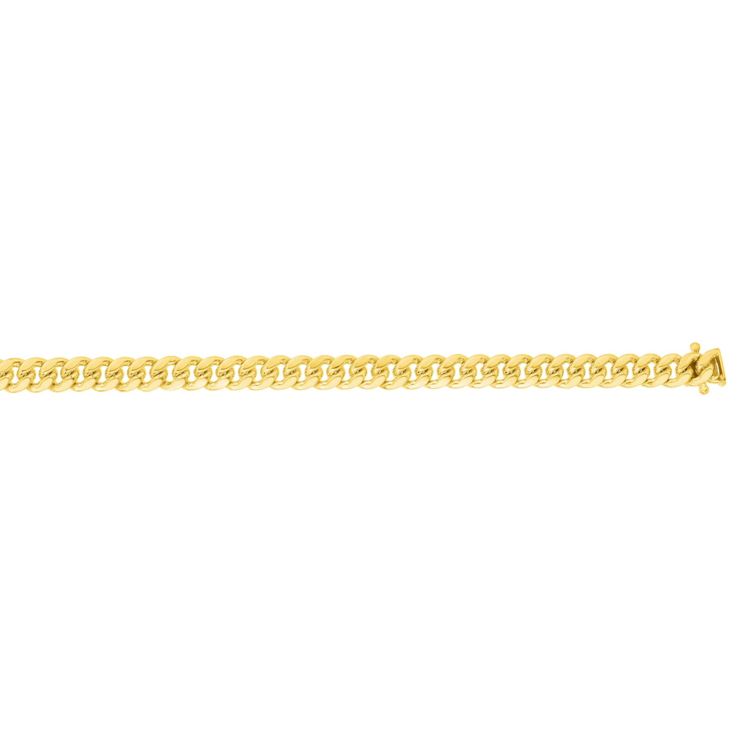 14K Gold 18" 3.9mm Classic Miami Cuban