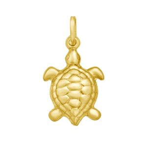 14K Turtle Charm