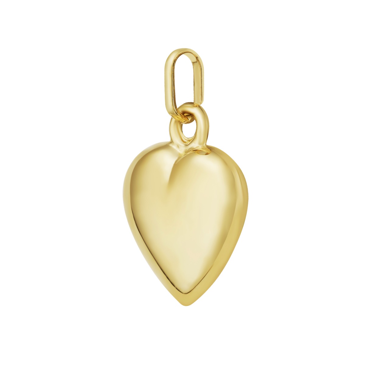14K Small Heart Charm