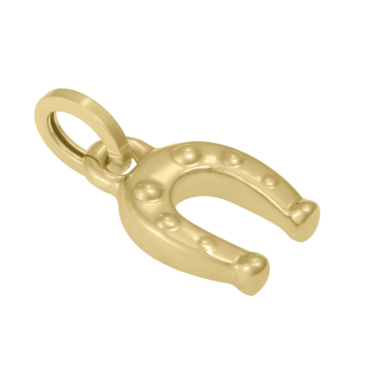 14K Horseshoe Charm