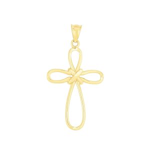 14K Gold Cross