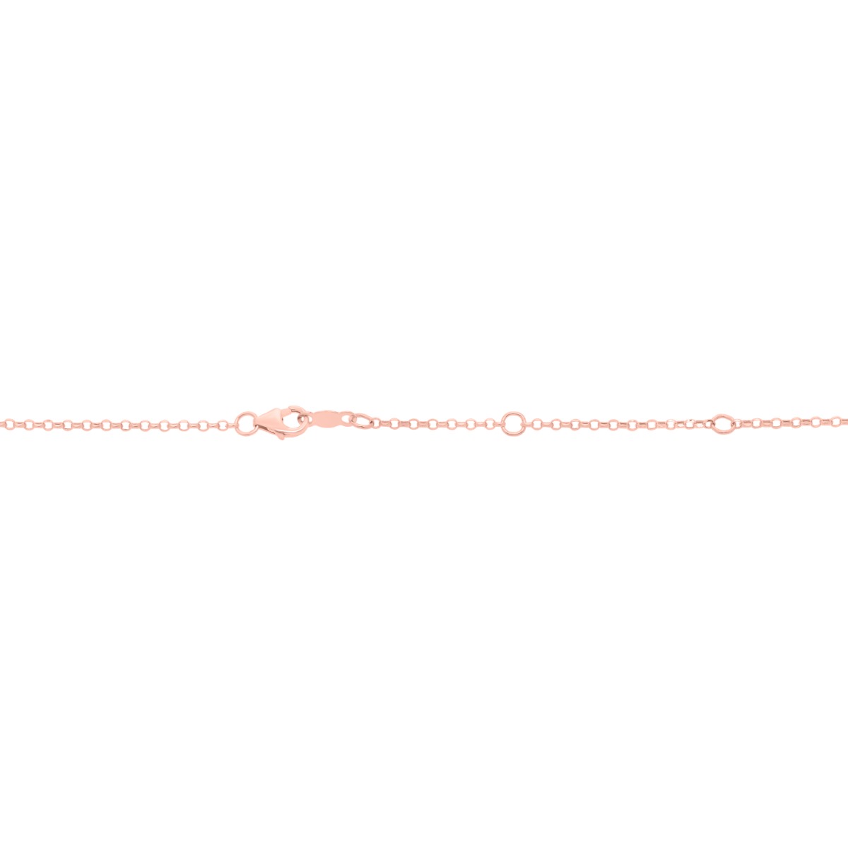 14K 1.4mm Double Extendable Lite Rolo Chain