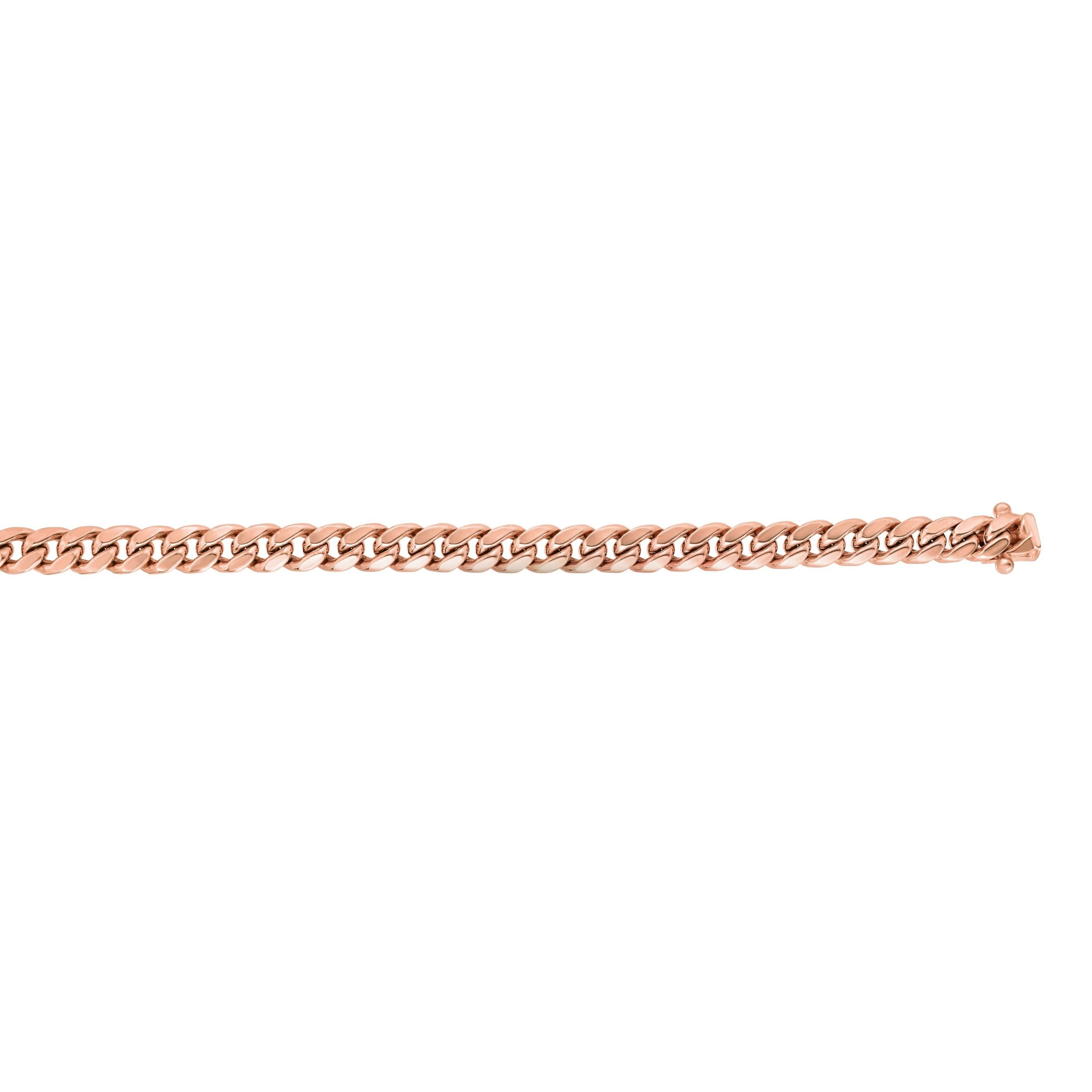 14K Gold 22" 6.1mm Classic Miami Cuban