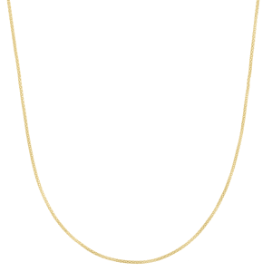 14K Gold 1.3mm Popcorn Chain