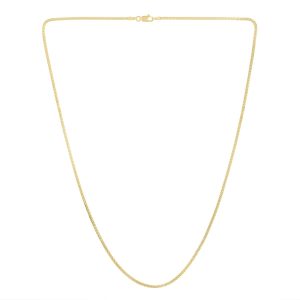 14K Gold 1.65mm Popcorn Chain