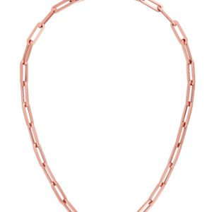 14K Gold 6.1mm Paperclip Chain