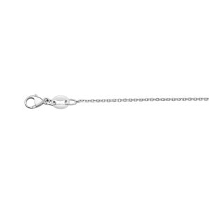 Platinum 1.1mm Diamond Cut Cable Chain