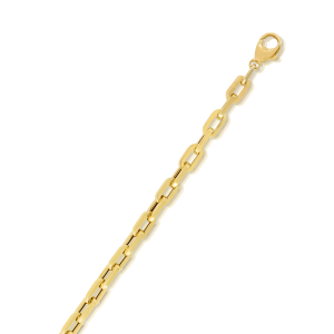 14K Corto Link Paperclip Chain Bracelet