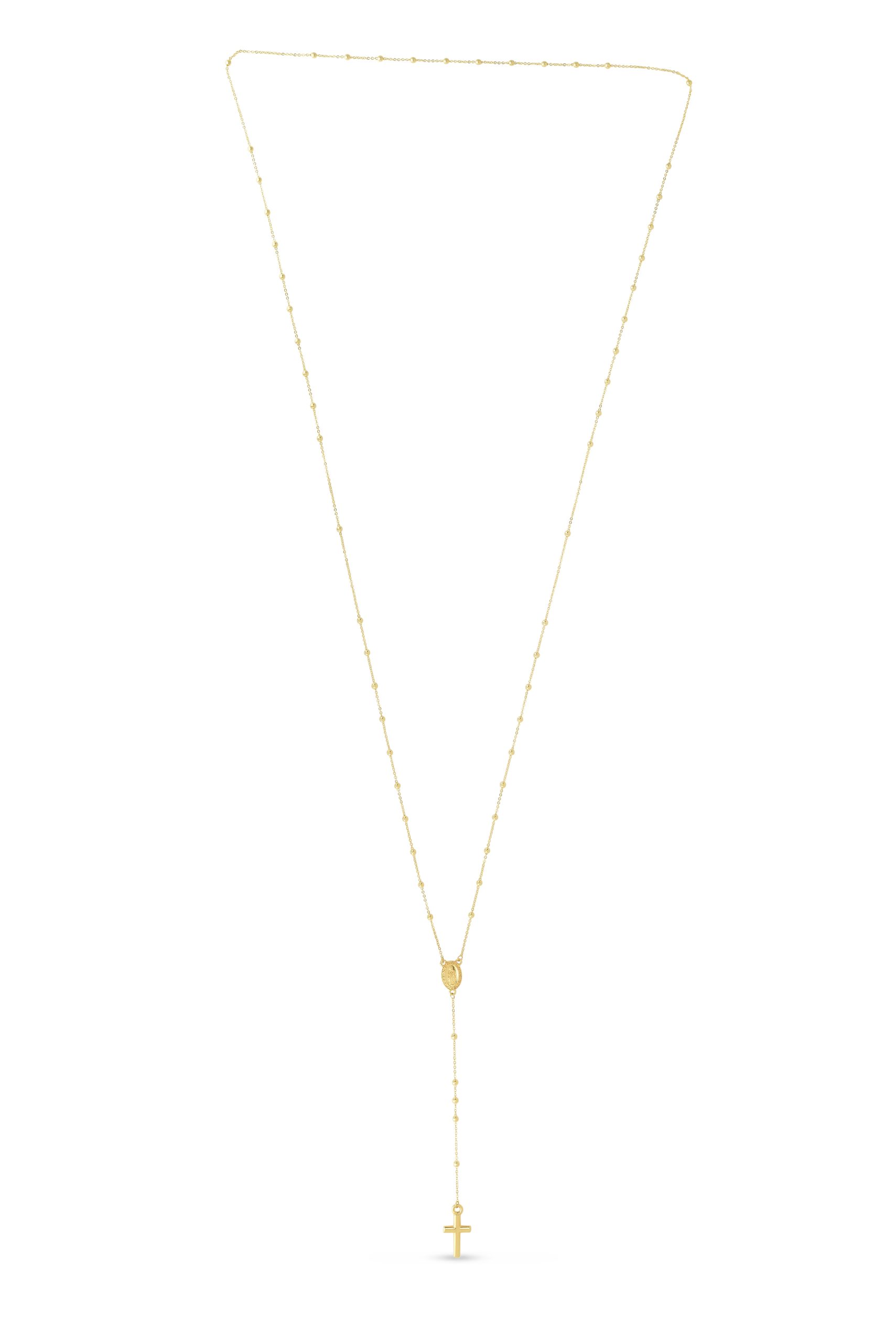 14K Rosary Necklace