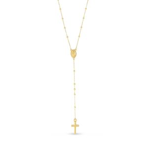 14K Rosary Necklace