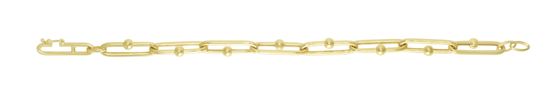 14K Elongated JAX Necklace