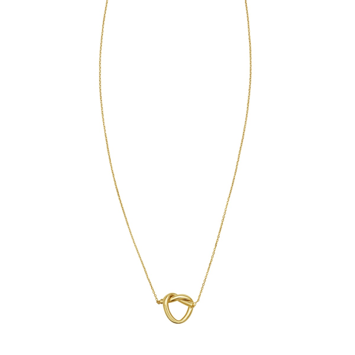 14K Love Knot Necklace