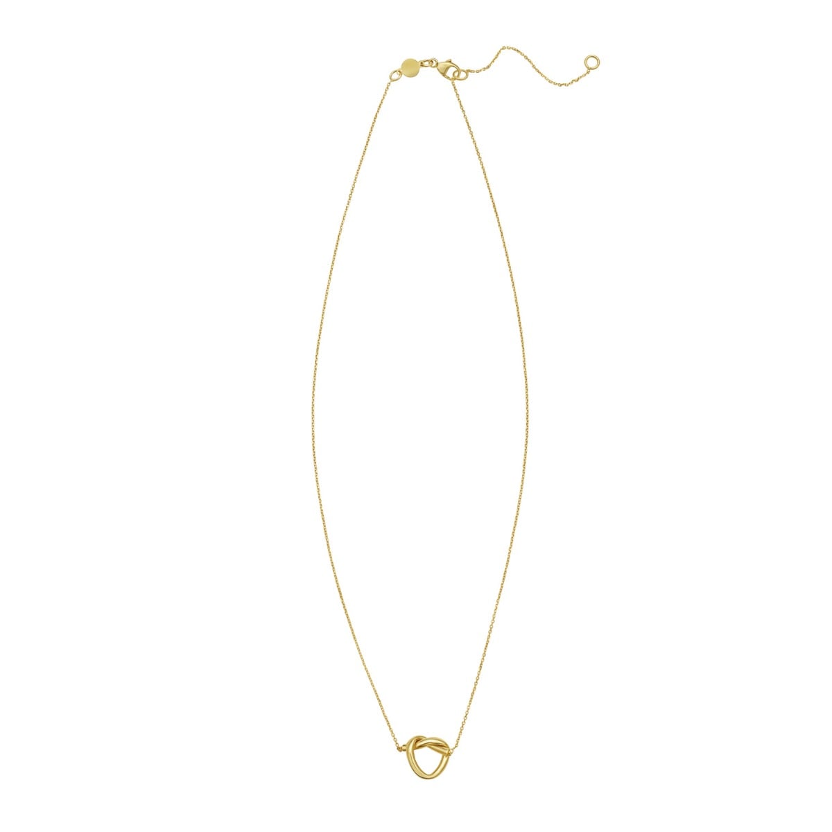 14K Love Knot Necklace