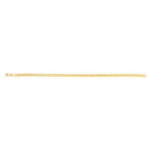 14K Gold 20" 3.1mm Diamond Cut Round Franco Chain