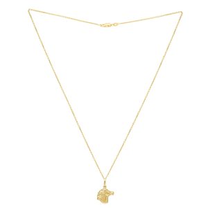 14K Medium Horse Head Pendant