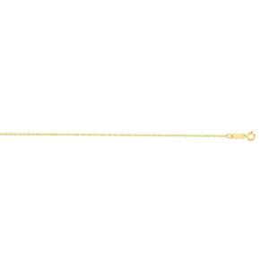 14K Gold 0.81mm Singapore Chain