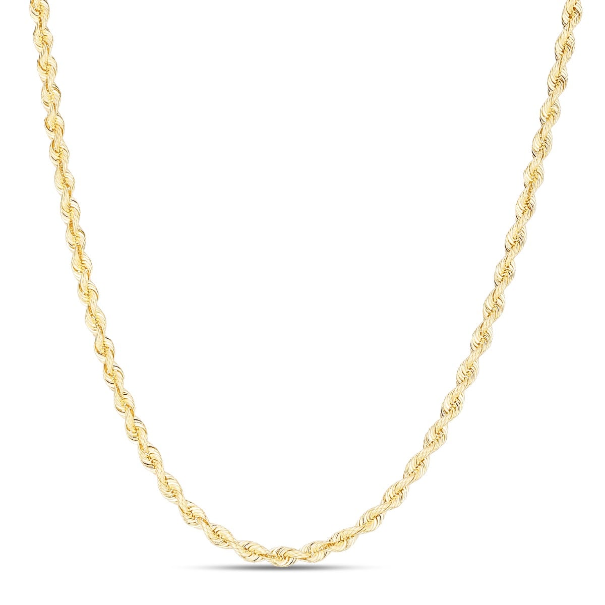 14K 3mm Silk Rope Chain