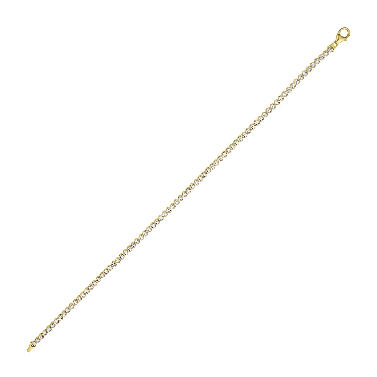 14K Diamon'Oro Tennis Bracelet