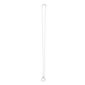 14K Baguette Gemstone Heart Necklace