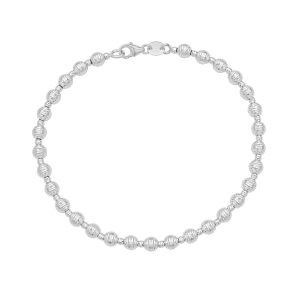 14K Disco DC Bead Necklace