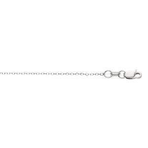 14K Gold 0.87mm Diamond Cut Cable Chain